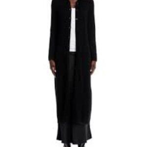 C by Bloomingdale's Cashmere Button Front Midi Dress Convertible to Open Cardig